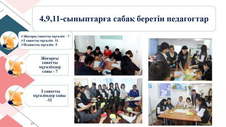 Оқушылардың  оқу жетістіктерін сырттай бақылауға дайындық деңгейін жетілдіру жолдары