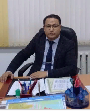 Мектеп директорының уақытша міндетін атқарушы Райкулов Маулен Райкулович